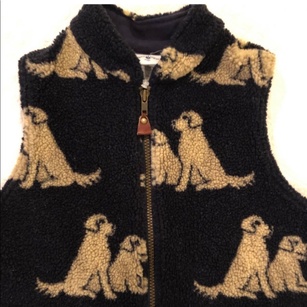 Sherpa fleece vest